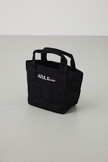 ロゴ刺繍ミニトートバック 詳細画像