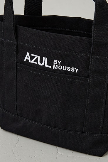 ロゴ刺繍ミニトートバック 詳細画像