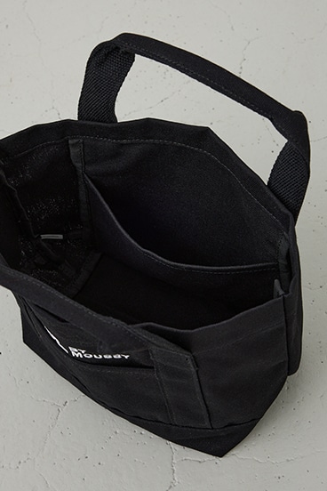 ロゴ刺繍ミニトートバック 詳細画像