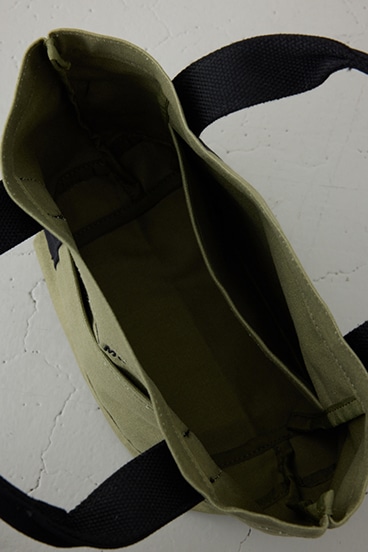 ロゴ刺繍ミニトートバック 詳細画像