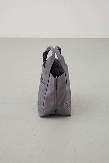 ロゴ刺繍ミニトートバック 詳細画像