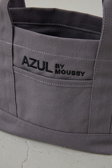 ロゴ刺繍ミニトートバック 詳細画像