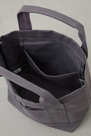 ロゴ刺繍ミニトートバック 詳細画像