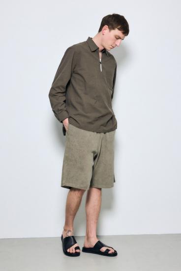 合皮トングサンダル 詳細画像