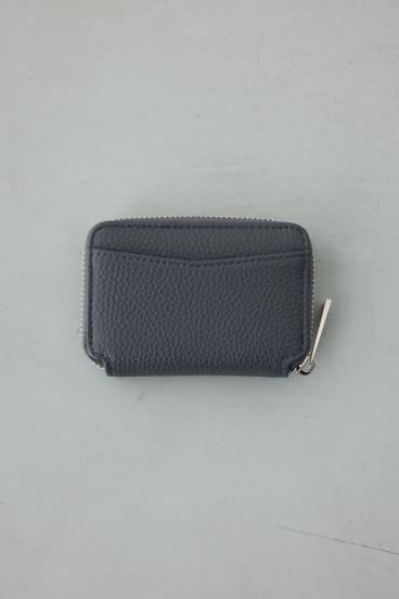 パッチ合皮ミニ財布