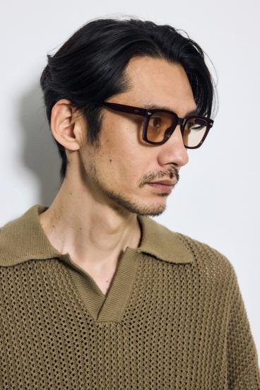 ソリッドフレームサングラス 詳細画像