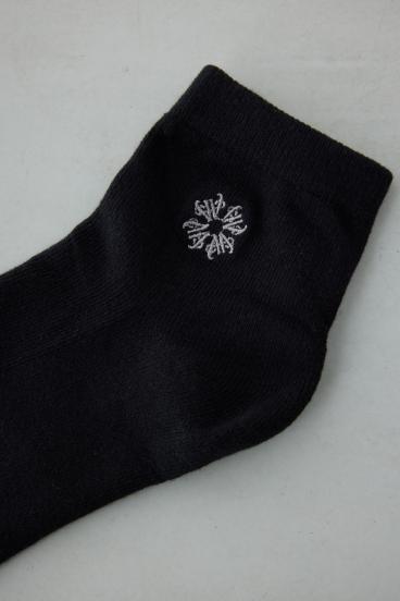 ワンポイント刺繍アンクルソックス 詳細画像
