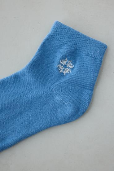 ワンポイント刺繍アンクルソックス 詳細画像