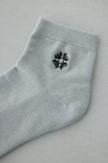 ワンポイント刺繍アンクルソックス 詳細画像