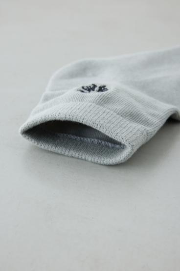 ワンポイント刺繍アンクルソックス 詳細画像
