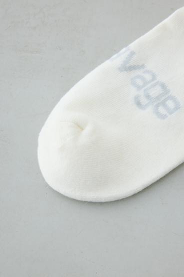 ジャガードロゴアングルソックス 詳細画像