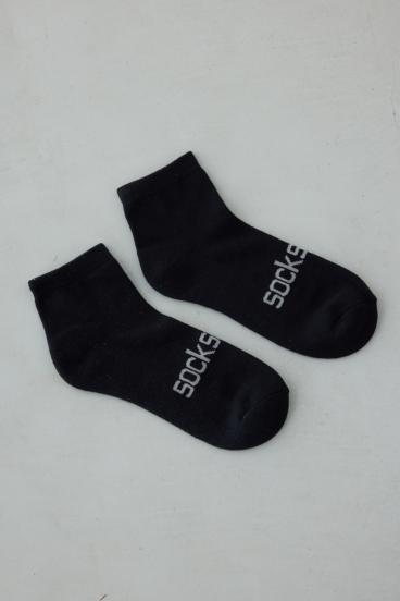 ジャガードロゴアングルソックス