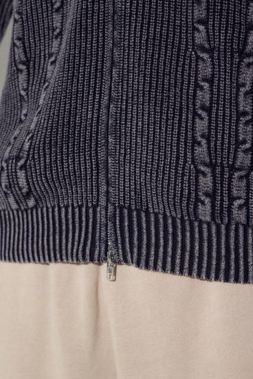 ヴィンテージウォッシュニットカーディガン 詳細画像