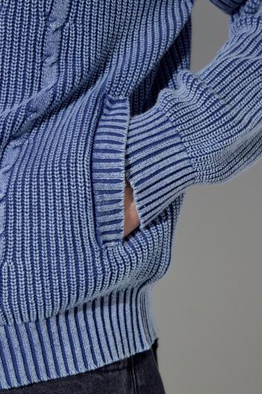 ヴィンテージウォッシュニットカーディガン 詳細画像