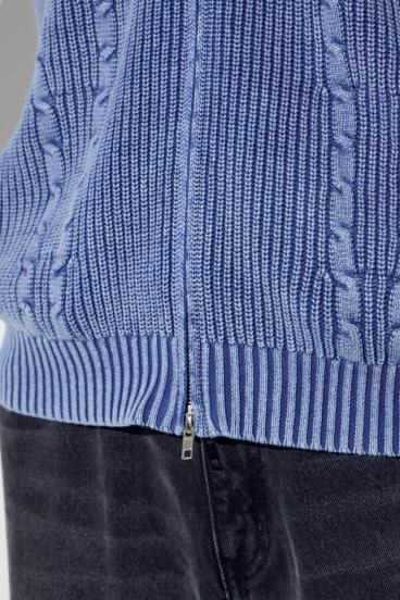 ヴィンテージウォッシュニットカーディガン 詳細画像