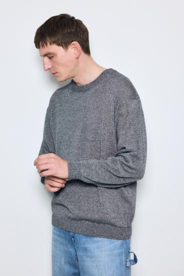 【SS先行アイテム】リネンミックスニットトップス