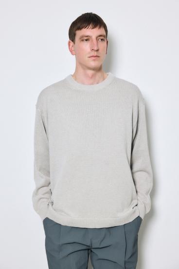 【SS先行アイテム】リネンミックスニットトップス