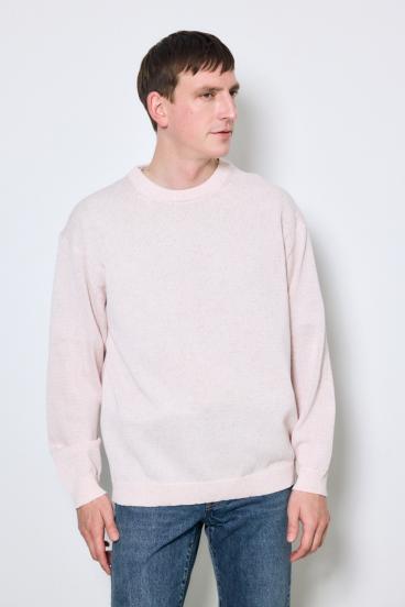 【SS先行アイテム】リネンミックスニットトップス 詳細画像