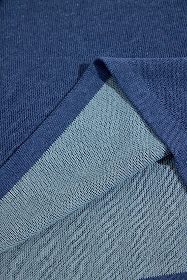 【SS先行アイテム】裏配色リネンミックスニットトップス 詳細画像