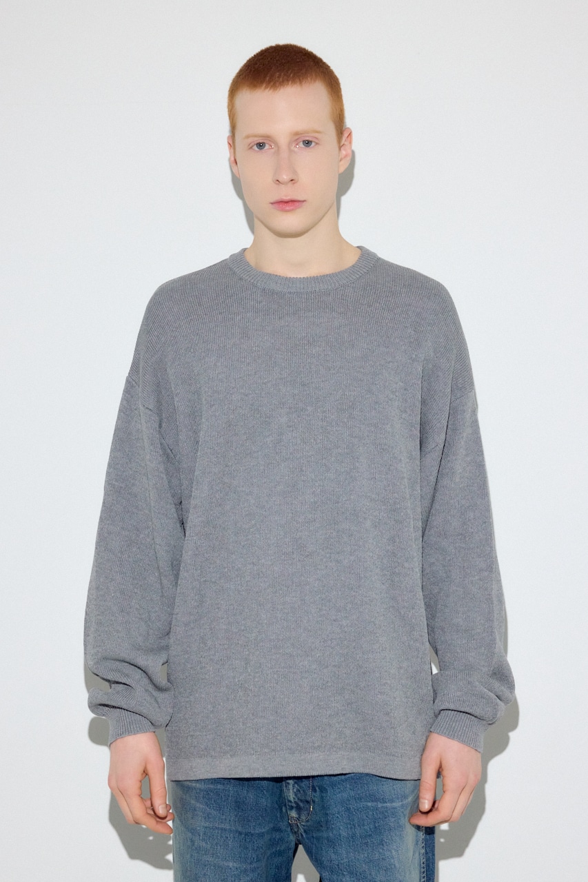 ARTS＆SCIENCE リネンニット 東京店WEB限定【Chikashitsu +】cropped linen knit cardigan