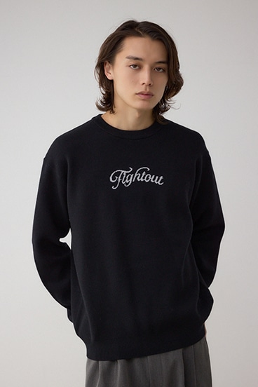 フロントロゴニットトップス 詳細画像