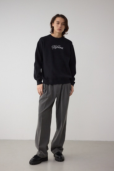 フロントロゴニットトップス 詳細画像