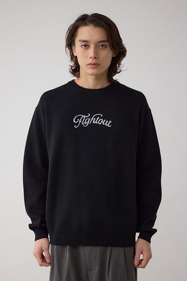 フロントロゴニットトップス 詳細画像