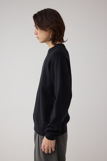 フロントロゴニットトップス 詳細画像