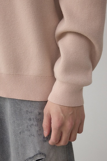 フロントロゴニットトップス 詳細画像