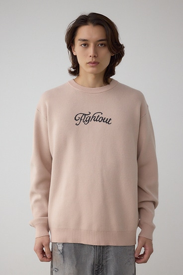 フロントロゴニットトップス 詳細画像