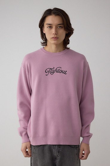 フロントロゴニットトップス 詳細画像