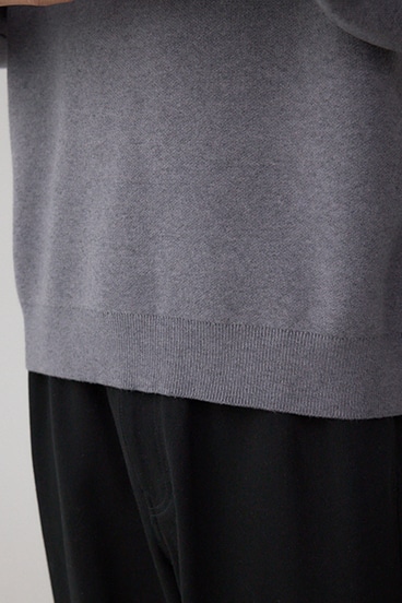 フロントロゴニットトップス 詳細画像