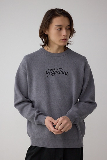 フロントロゴニットトップス 詳細画像