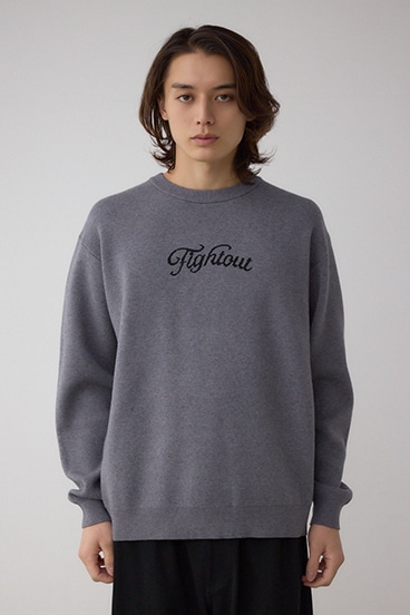 フロントロゴニットトップス 詳細画像