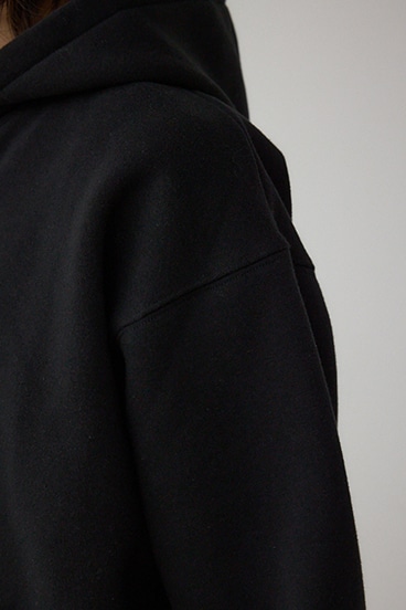 裏起毛ジップアップパーカー 詳細画像