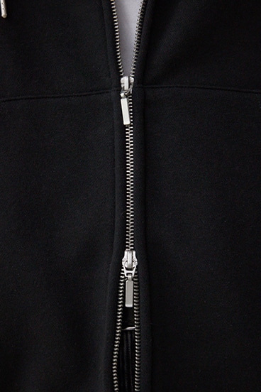 裏起毛ジップアップパーカー 詳細画像