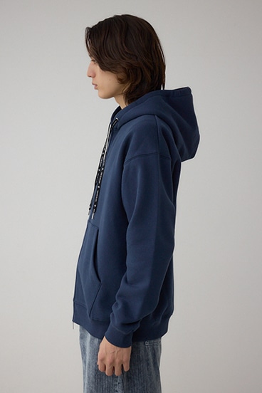 裏起毛ジップアップパーカー 詳細画像