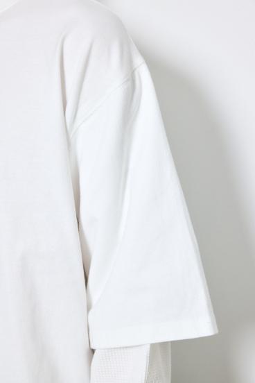 【SS先行アイテム】ワッフルレイヤードロンTEE 詳細画像