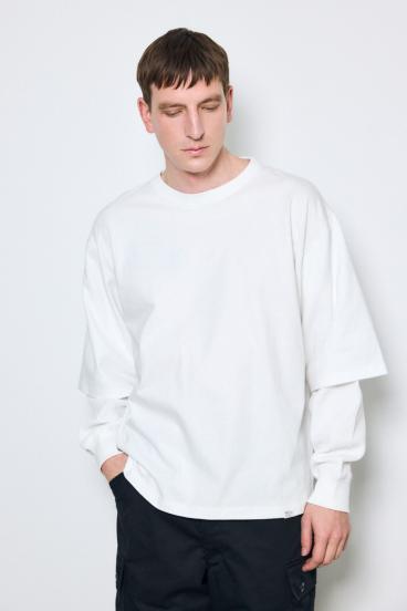 【SS先行アイテム】ワッフルレイヤードロンTEE 詳細画像