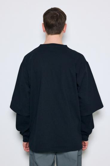 【SS先行アイテム】ワッフルレイヤードロンTEE 詳細画像