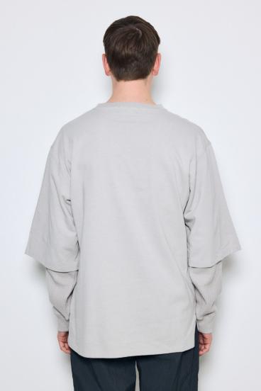 【SS先行アイテム】ワッフルレイヤードロンTEE 詳細画像