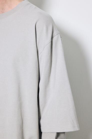 【SS先行アイテム】ワッフルレイヤードロンTEE 詳細画像