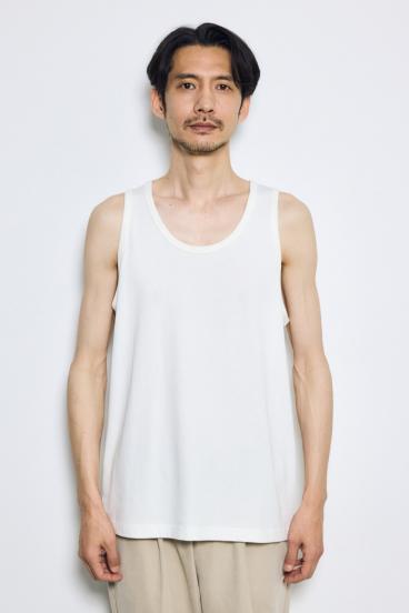 引き揃え天竺タンクトップ 詳細画像