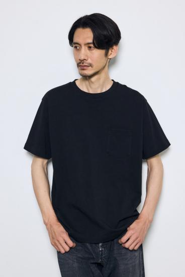 【GOLDEN PRICE 5/1（日）8:59まで】引き揃え天竺ポケットTシャツ 詳細画像