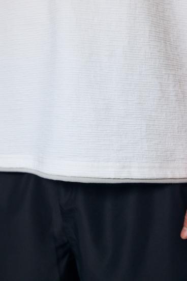 デジタルボーダーフェイクレイヤードトップス 詳細画像