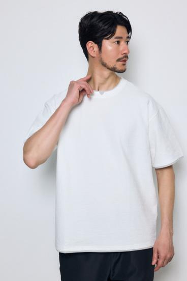 デジタルボーダーフェイクレイヤードトップス 詳細画像