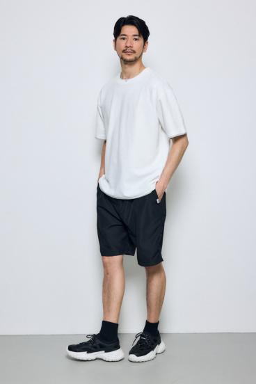 デジタルボーダーフェイクレイヤードトップス 詳細画像