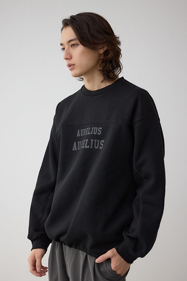 裏起毛パイピングデザイントップス