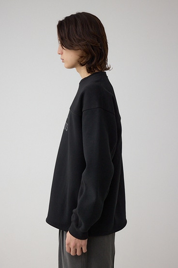 裏起毛パイピングデザイントップス 詳細画像