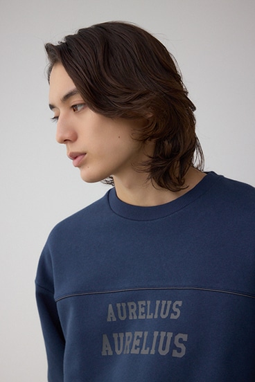 裏起毛パイピングデザイントップス